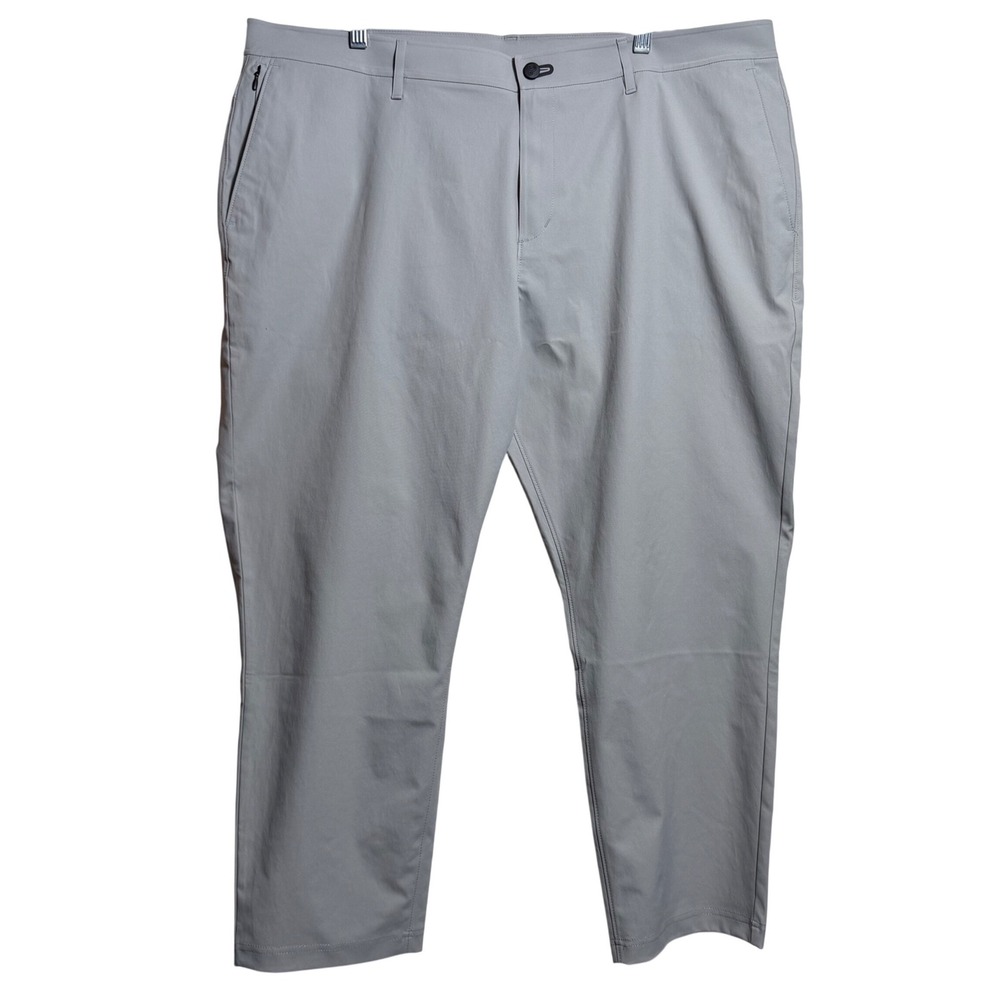 Public Rec All Day Every Day Pants Mens 44/28 Grey Tapered Tech Chino Golf